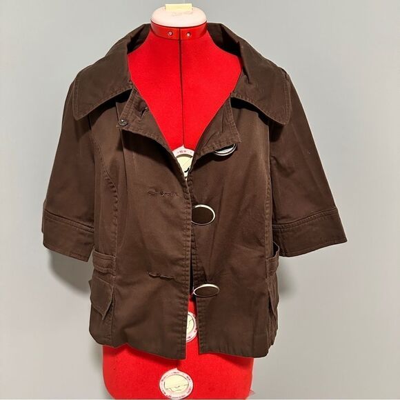 Cato brown jacket. Size large - Picture 4 of 5